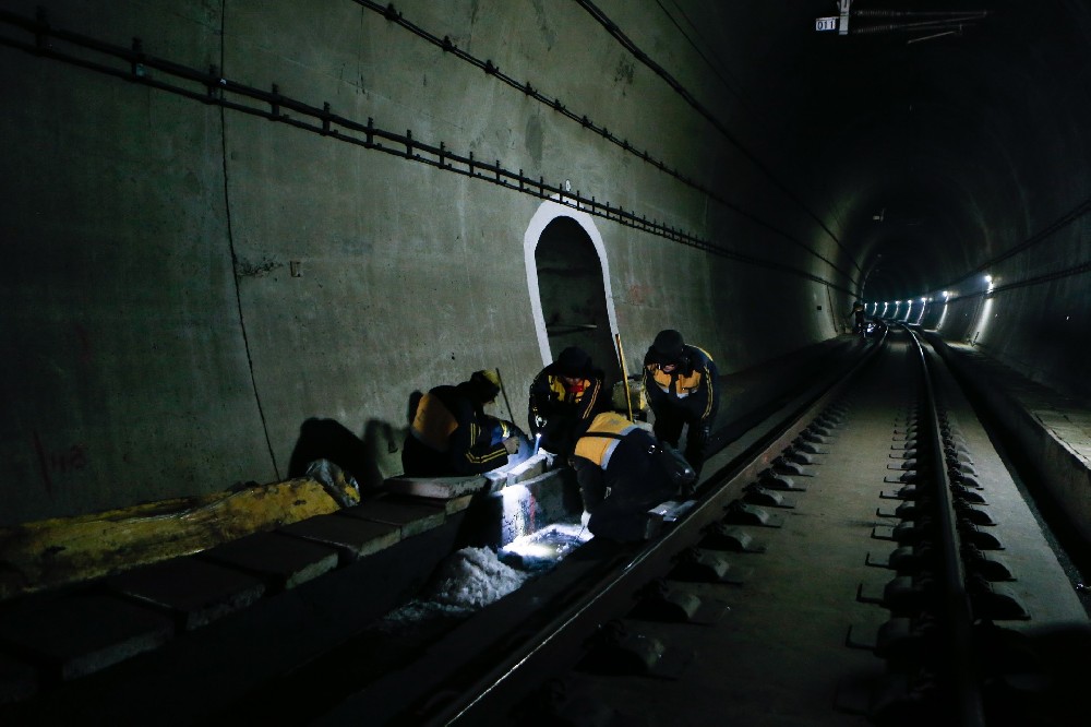 东郊镇铁路运营隧道病害现状